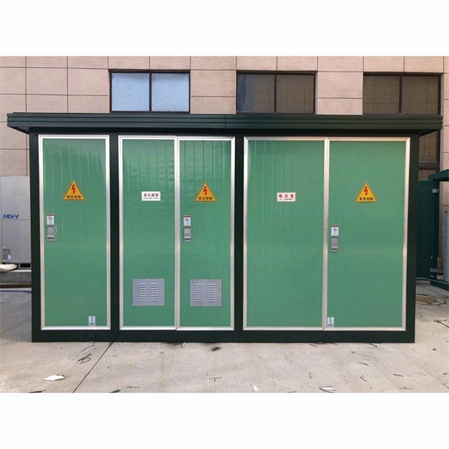 新会1600KVA欧式箱式变压器